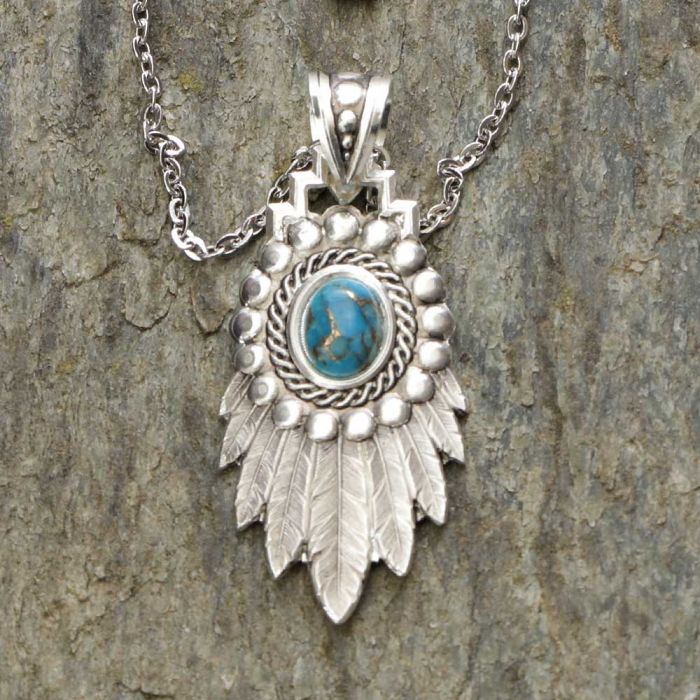 Blue Spring  № 543 Turquoise Necklace