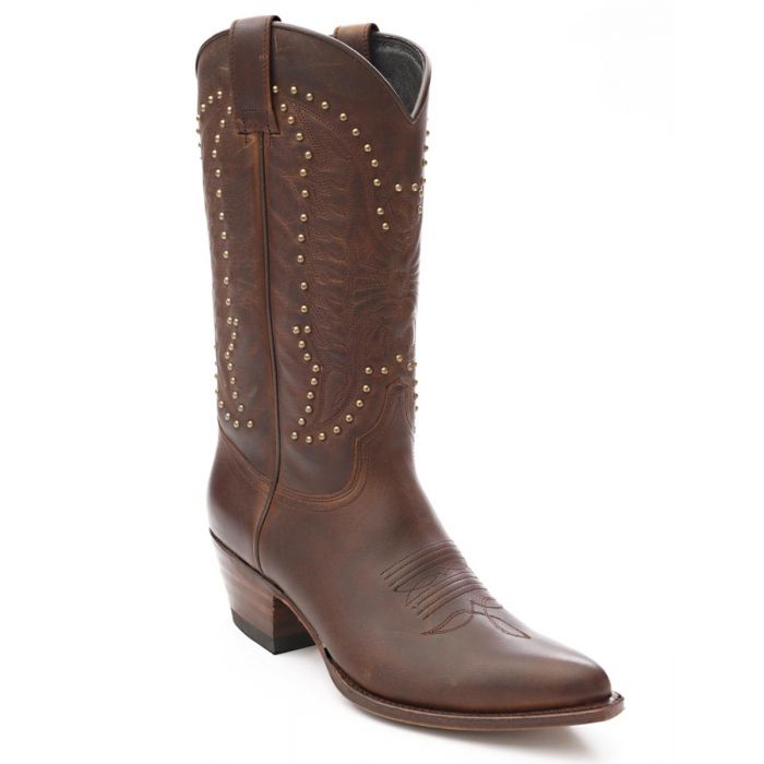 Sendra Boots 17649 Evolution Tabaco with Rivets