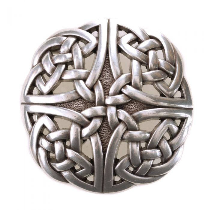Gotische Gurtschnalle 1862 Keltischer Knoten
