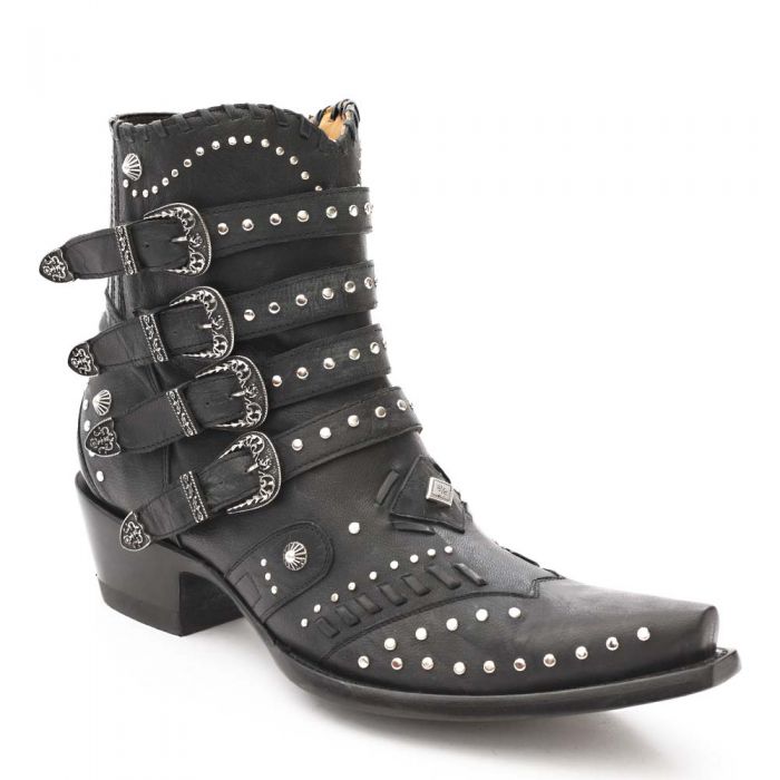 Old Gringo Jaylene Ankle Boot 3099 Vesuvio Black
Black Womens Ankle Boots with Buckles
