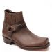 Biker Ankle Boots 5049 - Square Toe- brown- Sancho Abarca  Boots