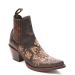 Women's Leather Ankle Boots 486 Old Gringo Carmesa Shedron