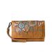 Flower Hippie Wallet with cell phone pocket to wear around your neck