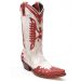 Sancho Cowgirl Boots 10326 Stbu Rojo Niquel rot weiss