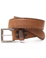 Light brown Sendra leather belt 8563 Olimpia 023