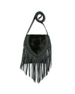 Black Fringe Cowgirl Bag