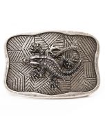 Buckle Crocodile - Silver 
