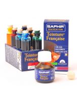 Saphir flüssige Lederfarbe Tinte