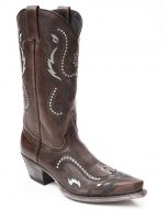 Womens Sendra Boots 9653 Olimpia Antracita Lavado boots in fashionable country western look