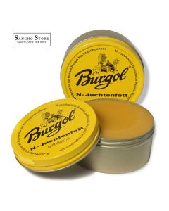 Burgol dubbin guarantees smooth, soft leather, a water-resistant film and great colour protection