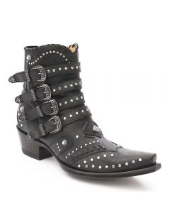 Old Gringo Jaylene Ankle Boot 3099 Vesuvio Black
Black Womens Ankle Boots with Buckles
