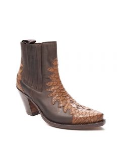 Women's Western ankle boots - Sancho Abarca Boots 2373 Rocket brown