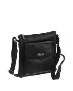 Black Nappa Shoulder Bag