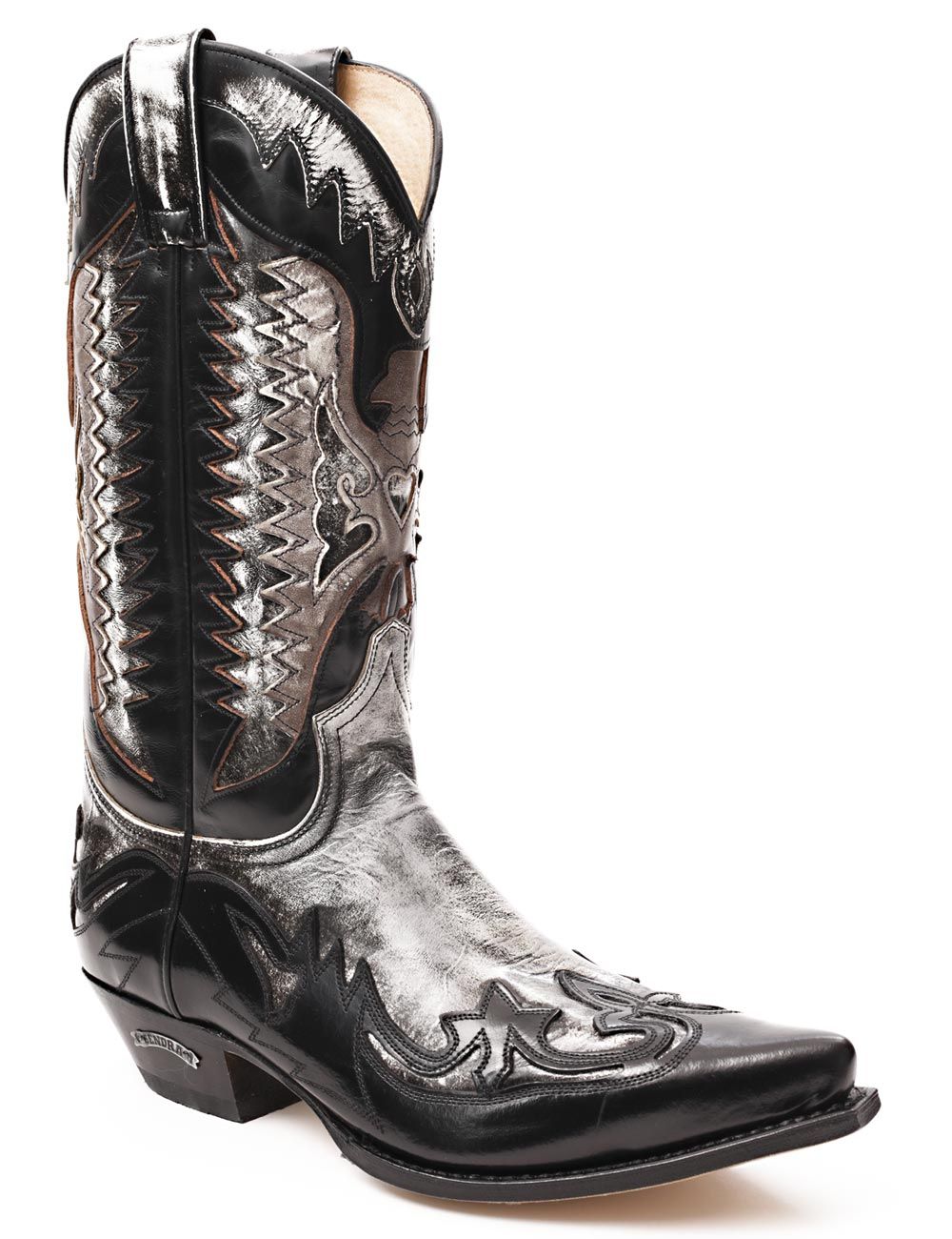 white cowboy boots Sendra